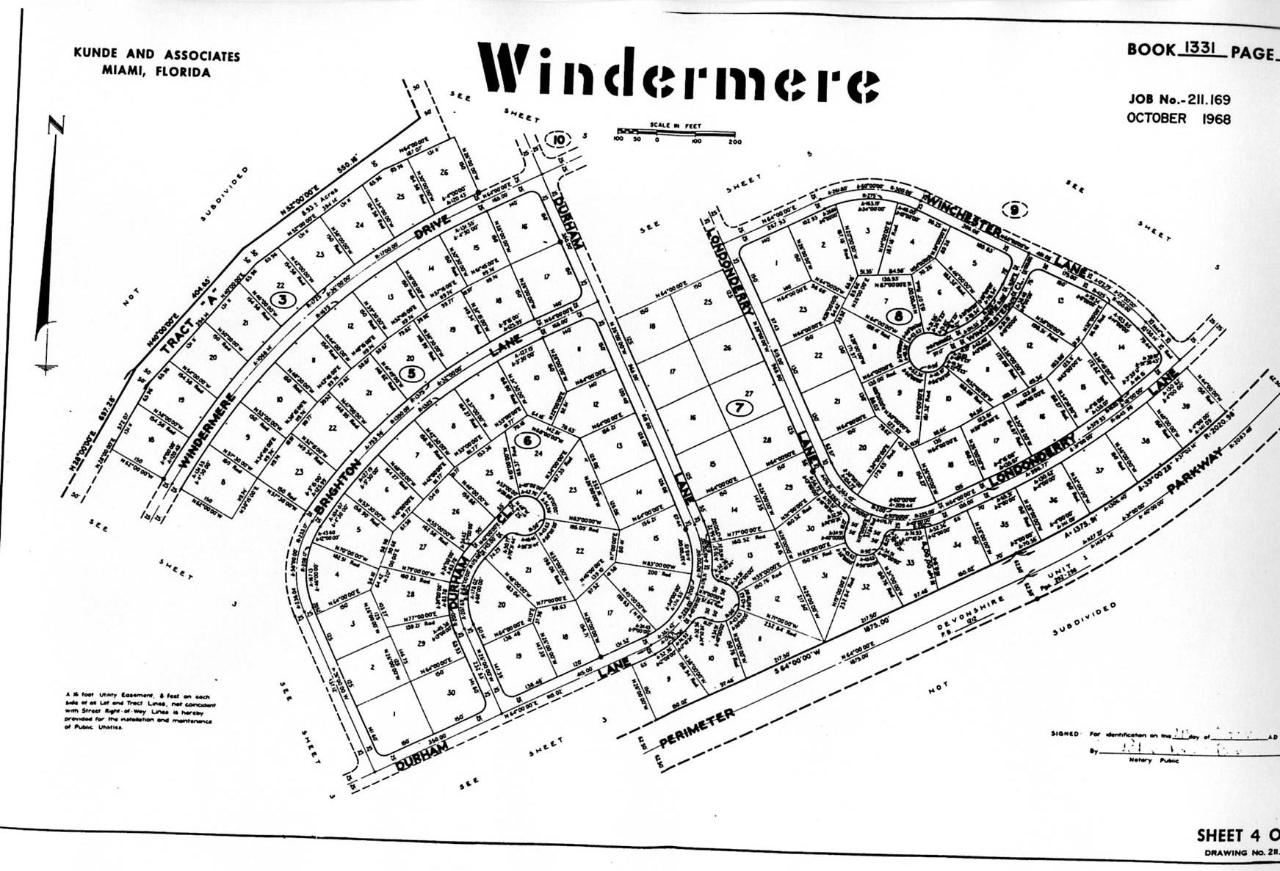 WINDERMERE DRIVE,Windermere