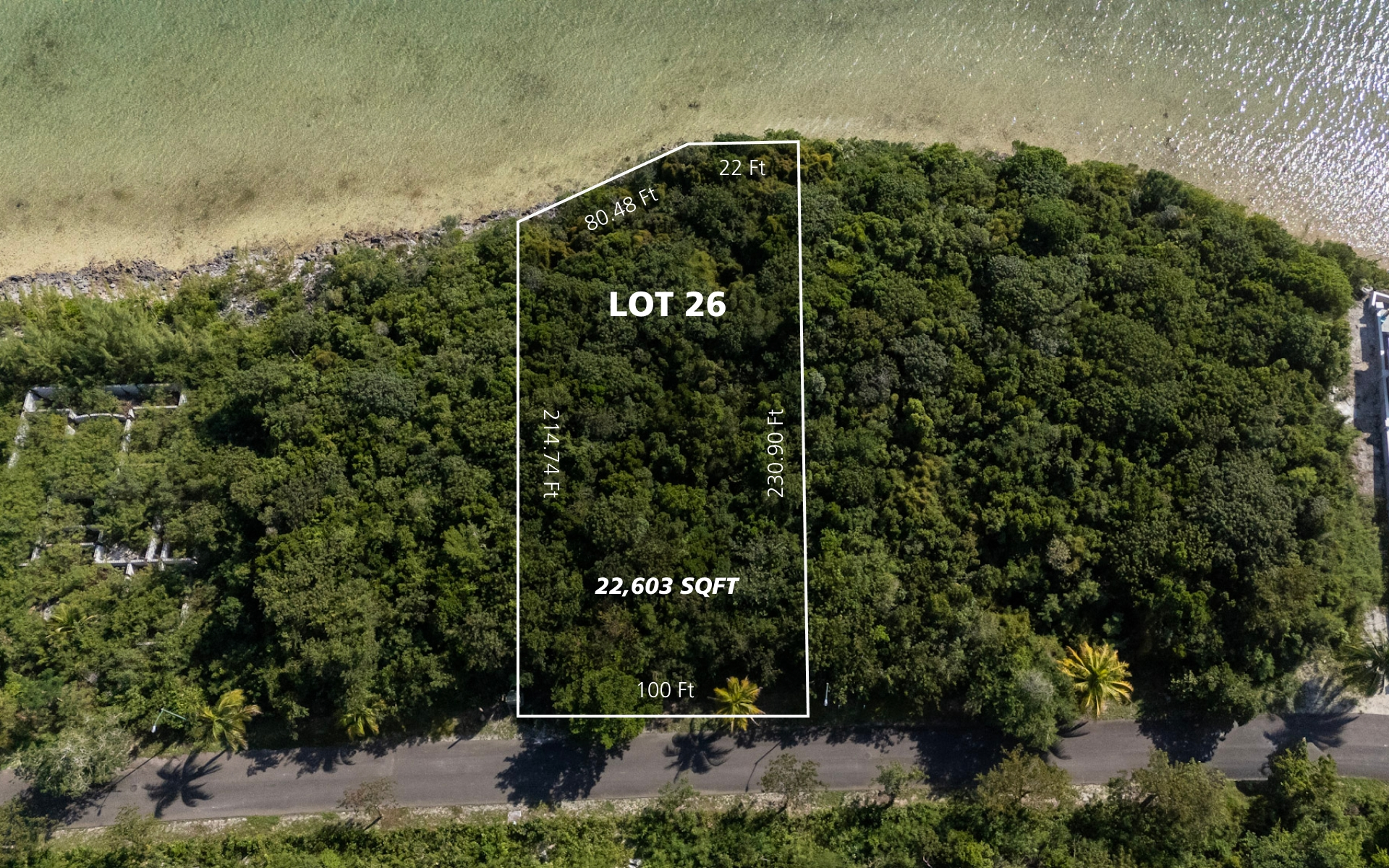  LOT 26 BLOCK 18 OCEAN DR,Bacardi Road