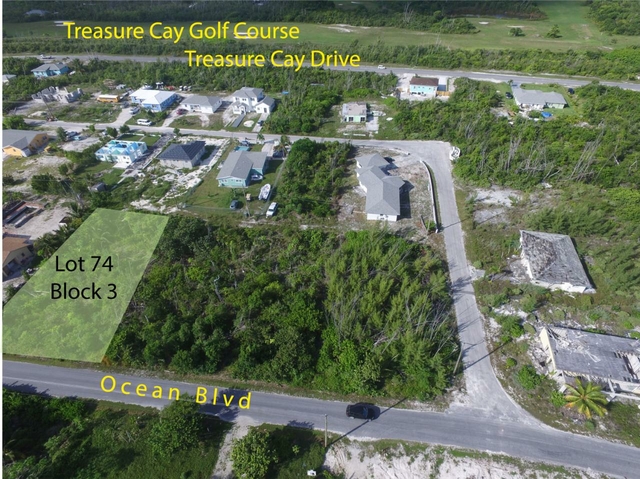  OCEAN BLVD. LOT 74,Treasure Cay