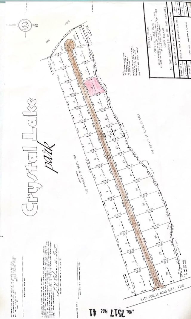  LOT NO. 18 CRYSTAL LAKE,Salt Pond