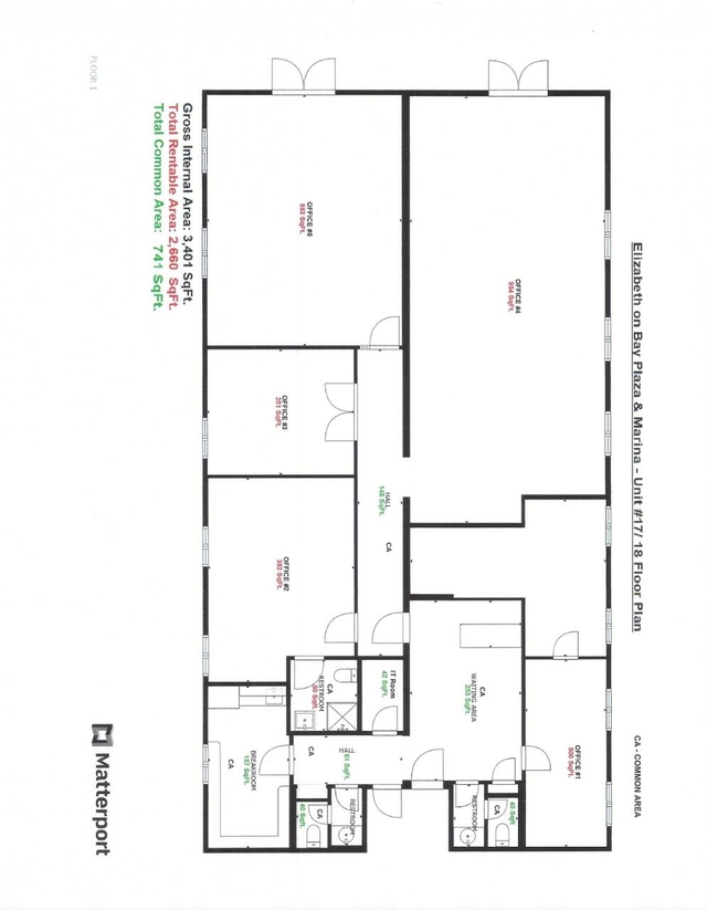  UNIT #17/18 - OFFICE #4,Downtown