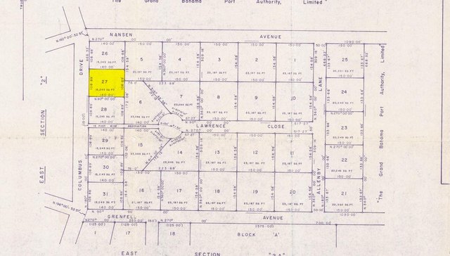 27 COLUMBUS DRIVE,Other Grand Bahama/Freeport