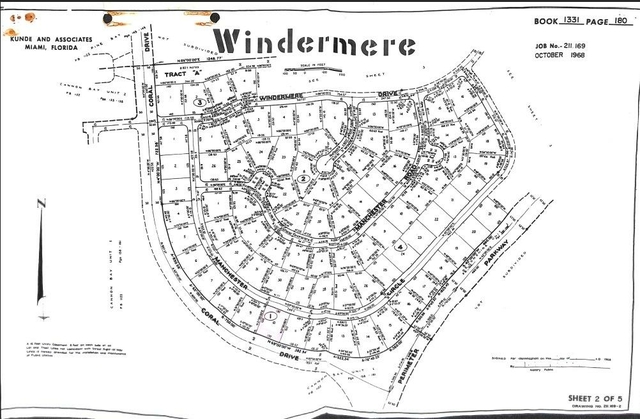  WINDERMERE SUBDIVISION,Windermere
