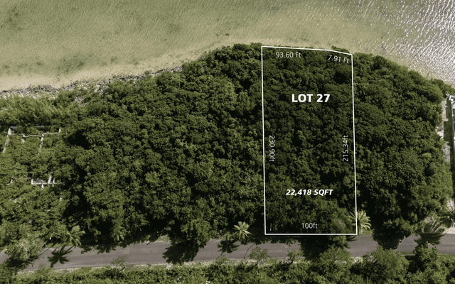  LOT27 OCEAN DR VENICE BAY,Bacardi Road