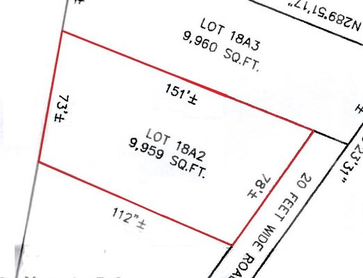 Lot #18A2 LOVE ESTATES,Love Beach