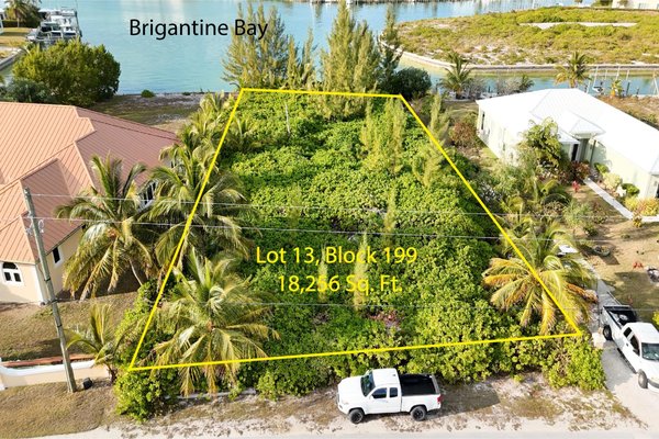 Lot 13,Bay CANAL LOT 13 GALLEON DR,Treasure Cay