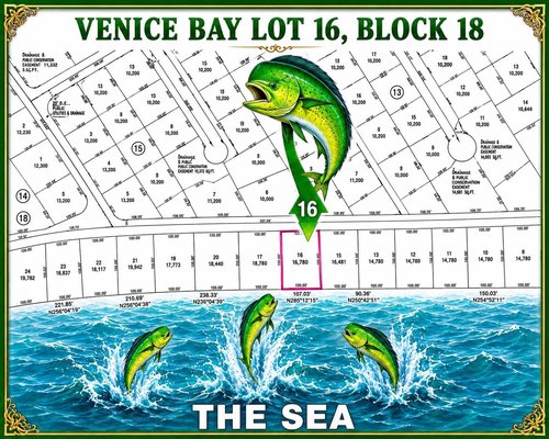  VENICE BAY OCEAN FRNT LOT,Carmichael Road