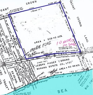 - John Knowles Tract /John Pinder 10 Acres Mount Pleasant, East End/Grand